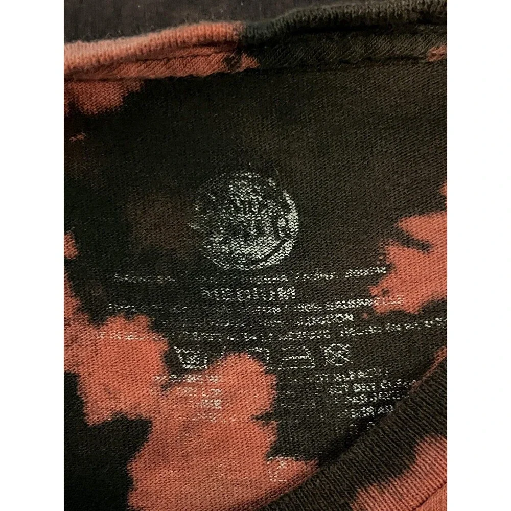 Demon Slayer Shirt Youth Medium Black Orange Nezuko Kamado Anime Tie Dye Tee